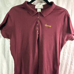 Antigua for Women Polo Shirt – Burgundy – Size XL – Gannon University Logo